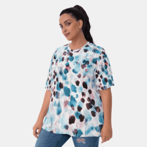 Midnight Teal Flow Tee