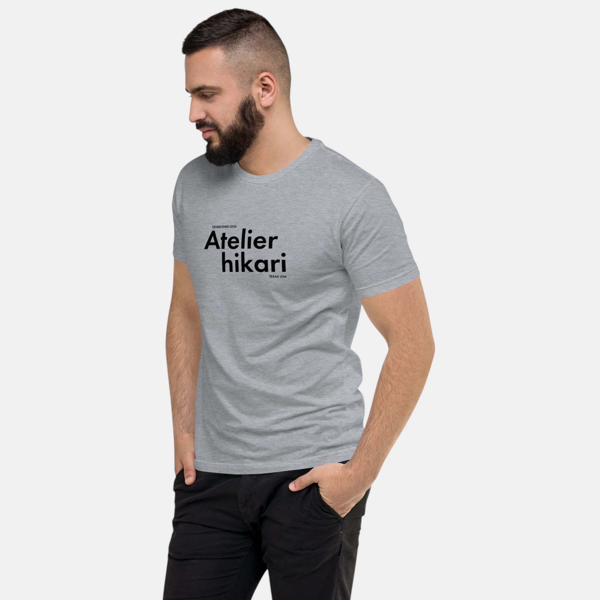 mens-fitted-t-shirt-heather-grey-left-front-6a1c03156579d