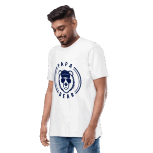 Papa Bear Graphic Tee | Organic Cotton