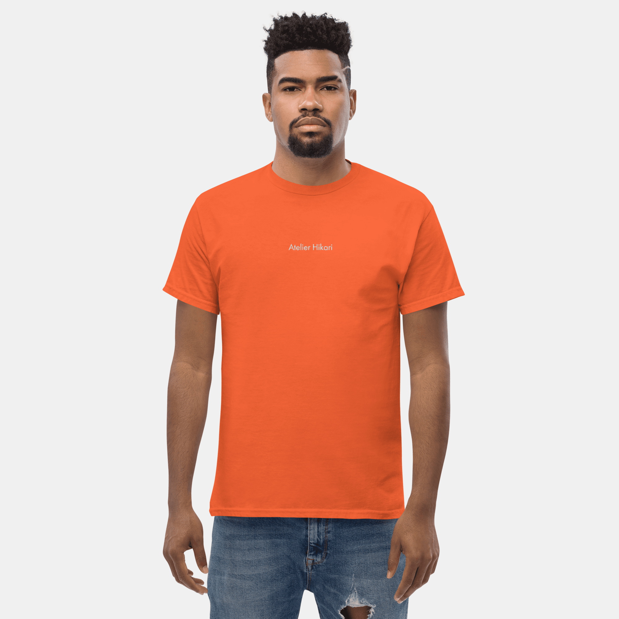unisex-classic-tee-orange-front-6a12c69d1e7dc.png