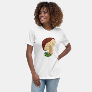 Atelier Hikari "Botanical Shroom" Relaxed Premium Tee