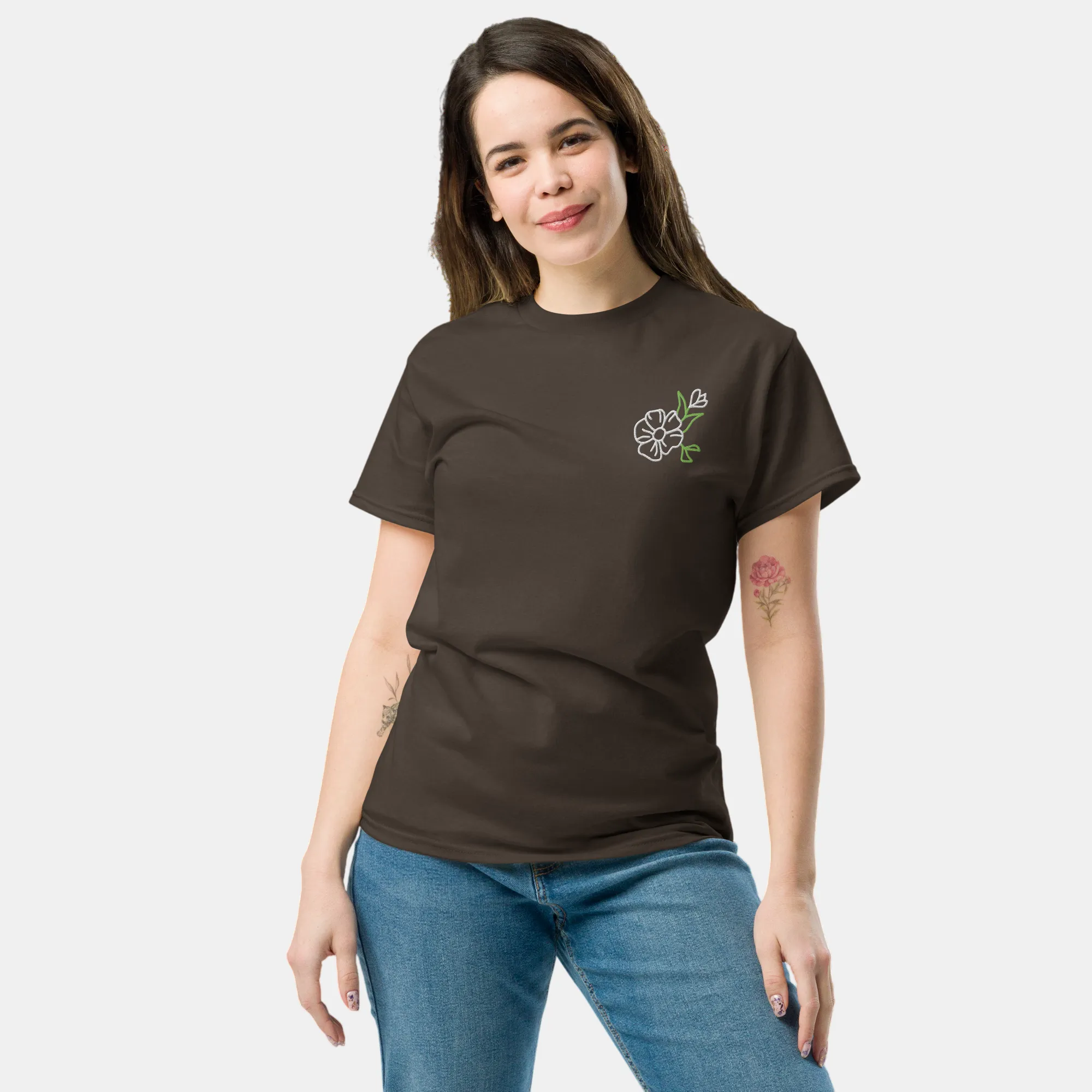 unisex-classic-tee-dark-chocolate-front-6a3112f23b2d5
