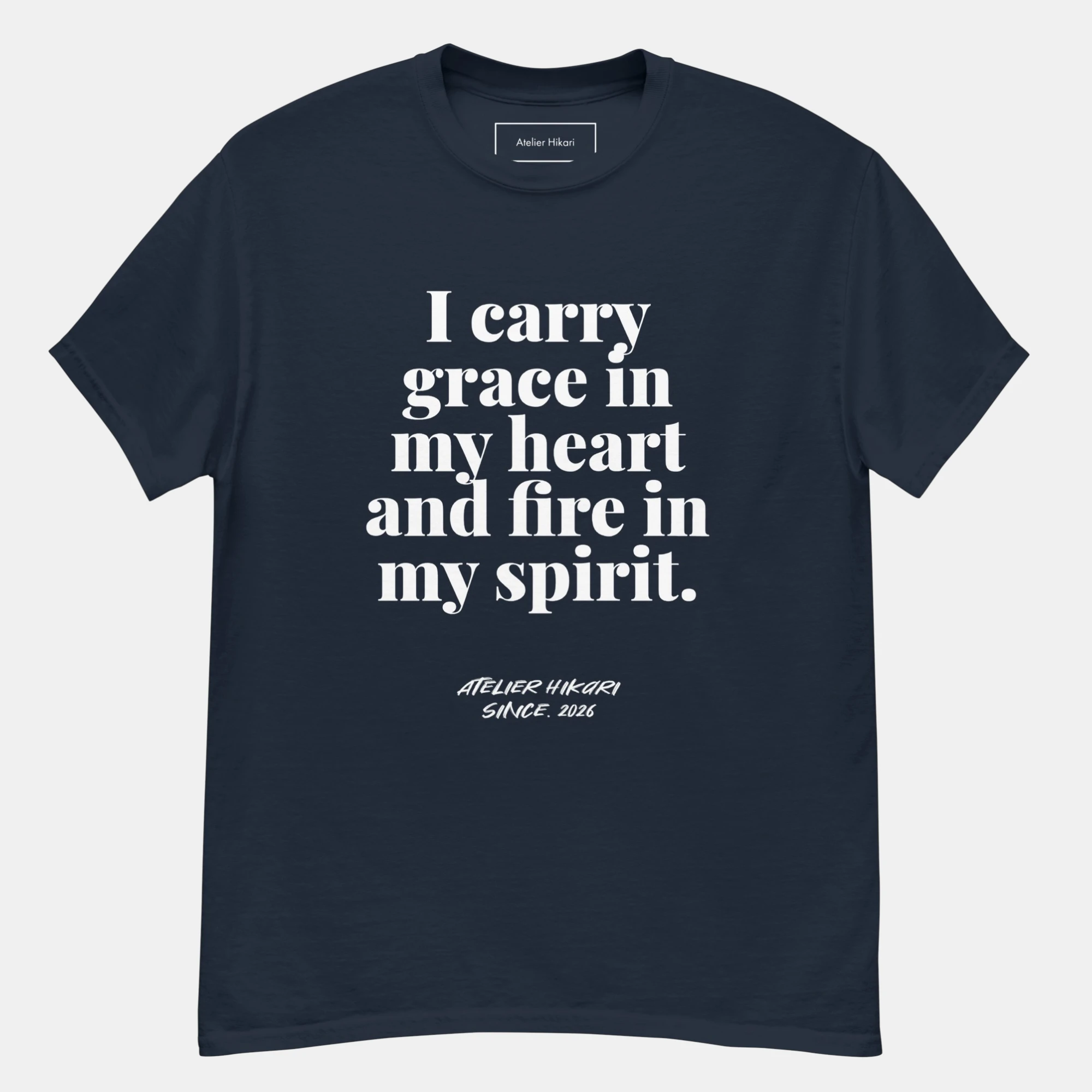unisex-classic-tee-navy-front-6a2457fb09f98