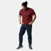unisex-organic-cotton-creator-2.0-t-shirt-burgundy-front-2-6a1d76dbc1edf