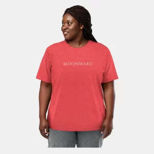 Moonward Statement Tri‑Blend T‑Shirt