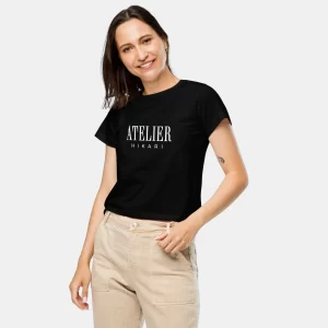 Editorial High-Waisted Tee